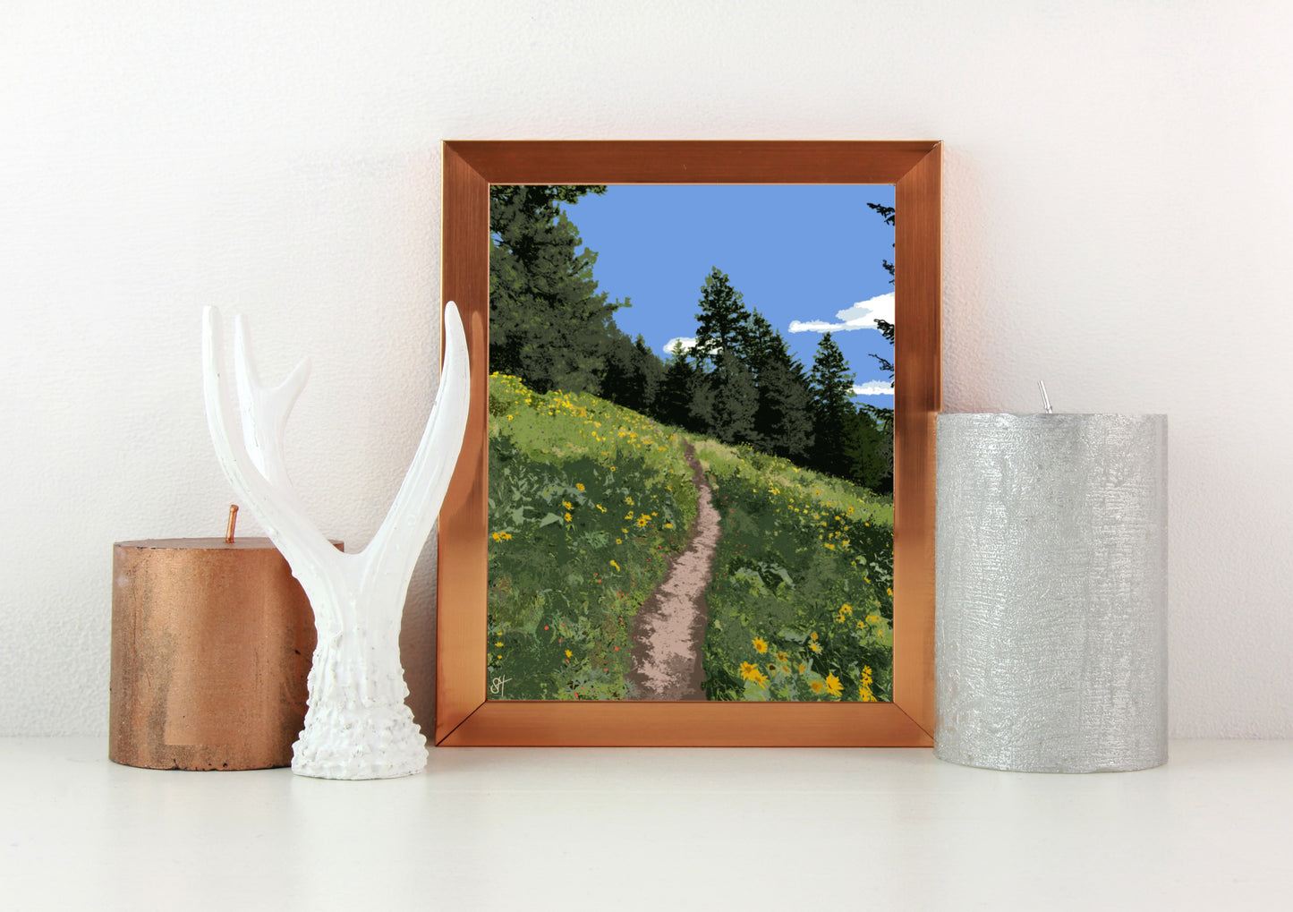 Kamiak Wildflowers 8"x10" Print
