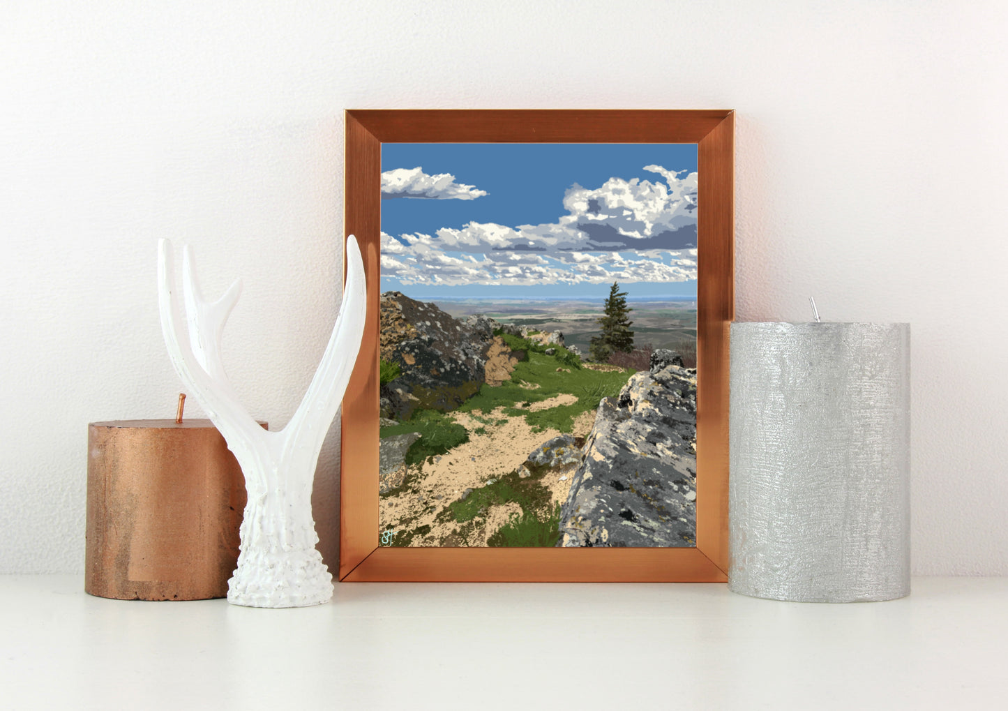 Steptoe Landscape 8"x10" Print