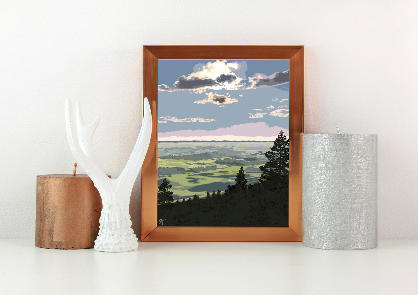 Kamiak Landscape 8"x10" Print