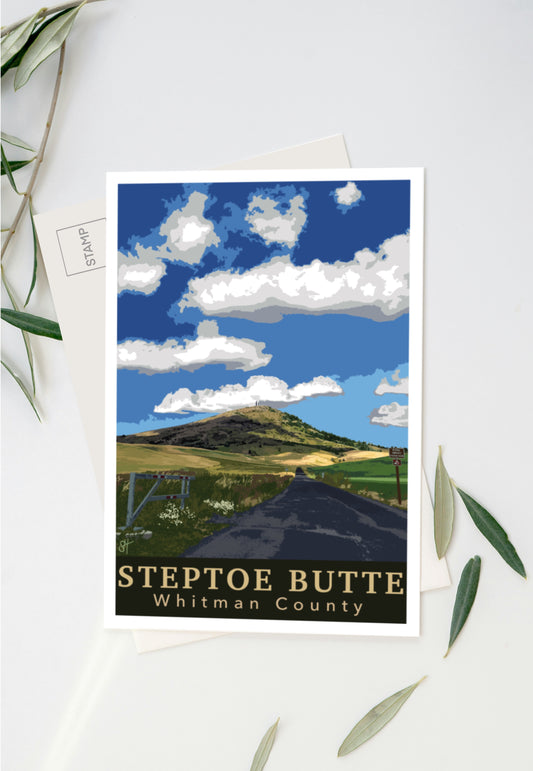 Steptoe Entrance Postcard