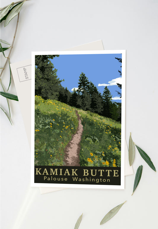 Kamiak Wildflowers Postcard