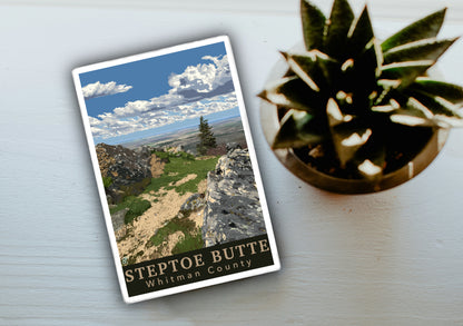 Steptoe Landscape Magnet