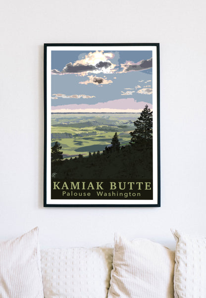 Kamiak Landscape 12"x18" Poster