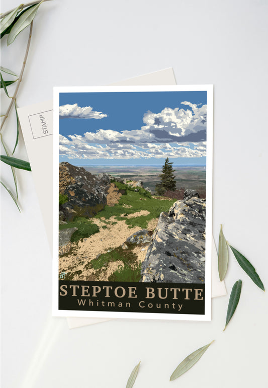 Steptoe Landscape Postcard