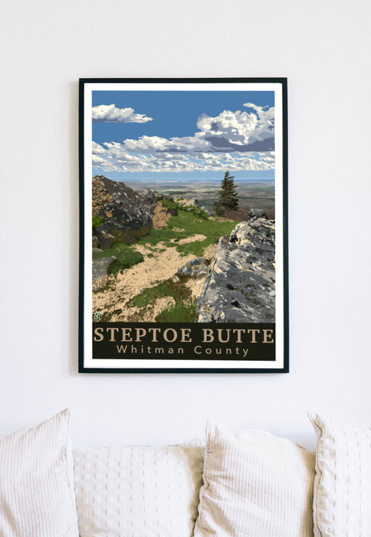 Steptoe Landscape 12"x18" Poster