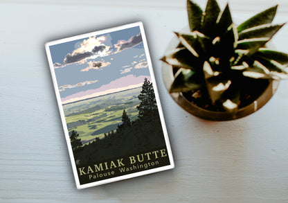 Kamiak Landscape Magnet